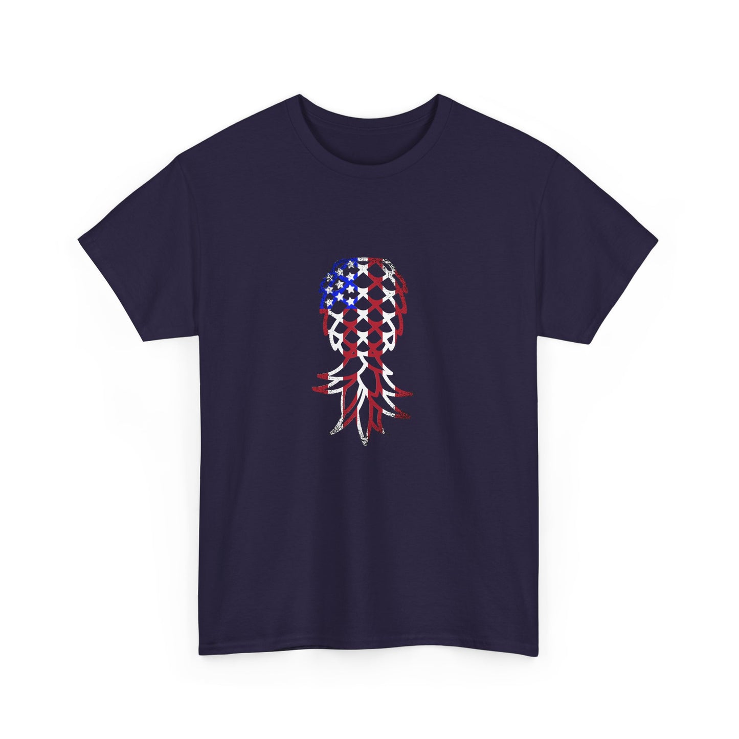 Patriotic Upside-down Pineapple Shirt
