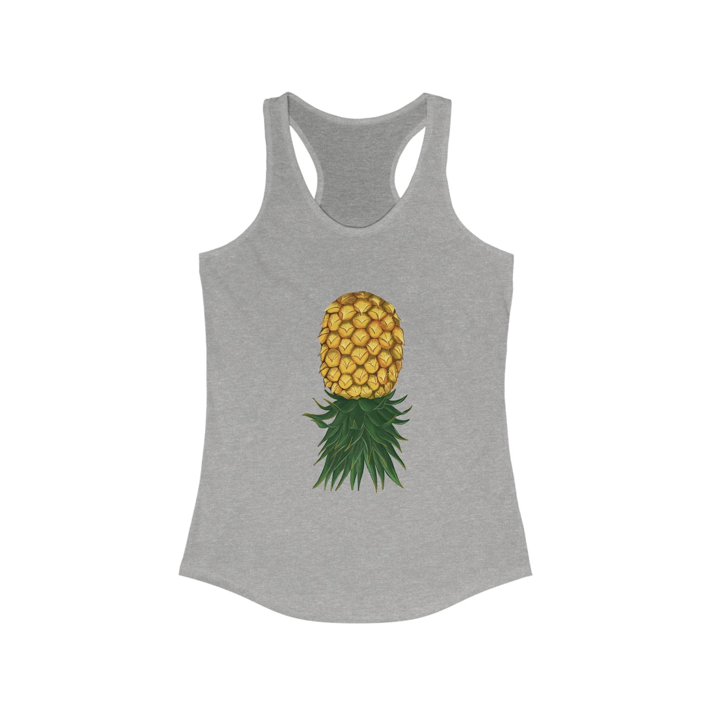 Upside-down Pineapple Women's racerback tank top