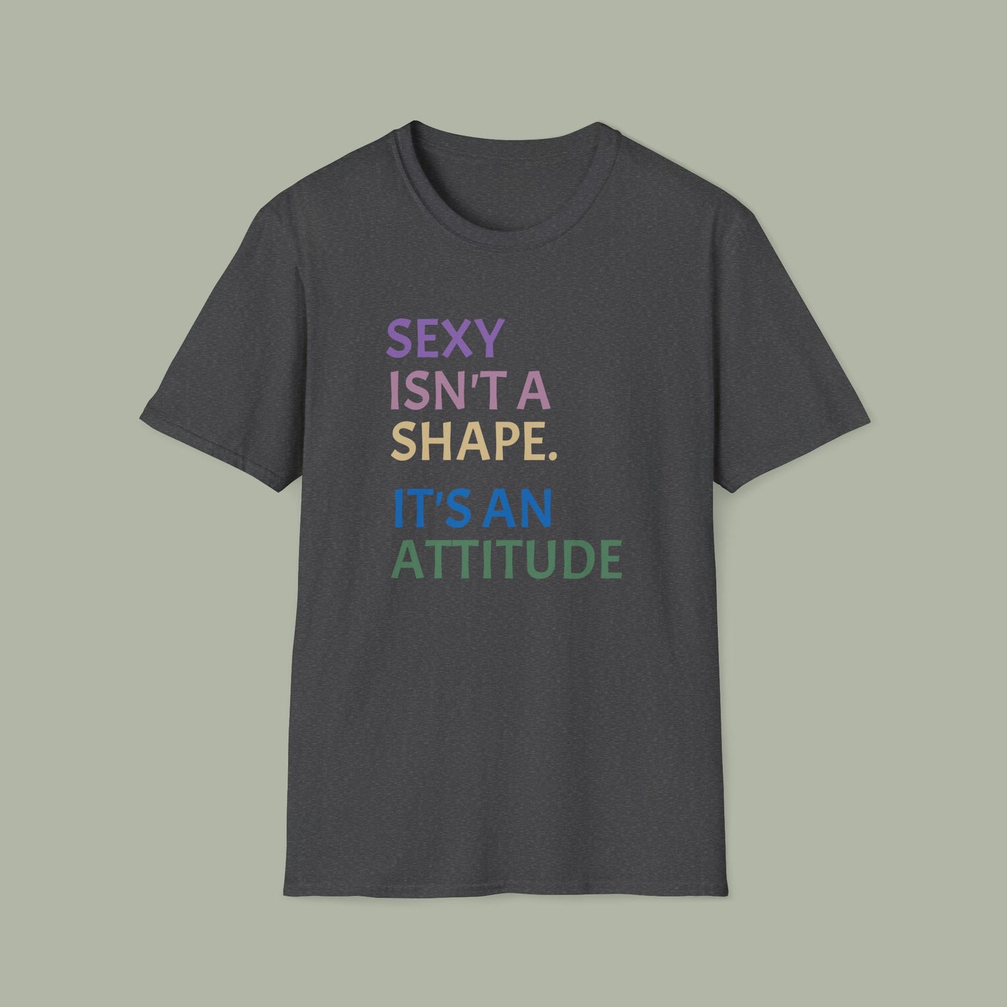 Sexy Isn't a Shape, It's an Attitude T-Shirt