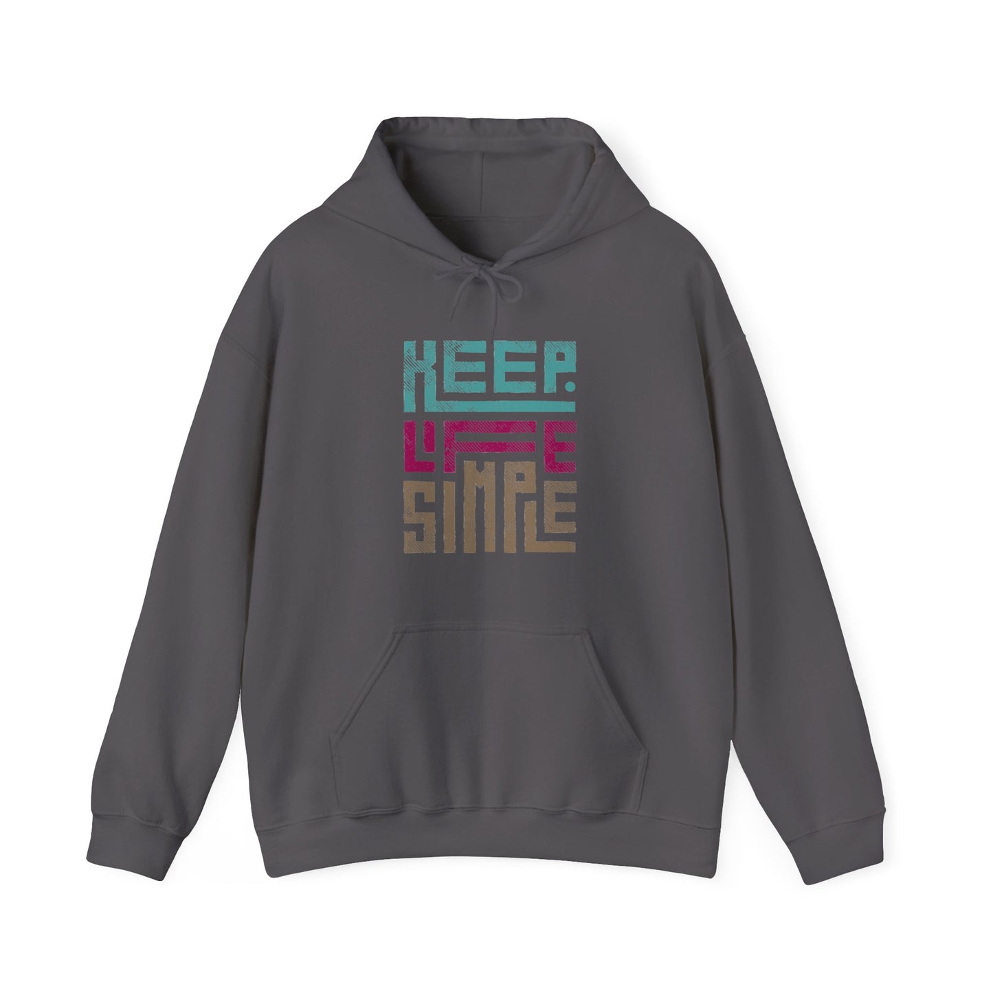 Keep Life Simple Geometric Hoodie