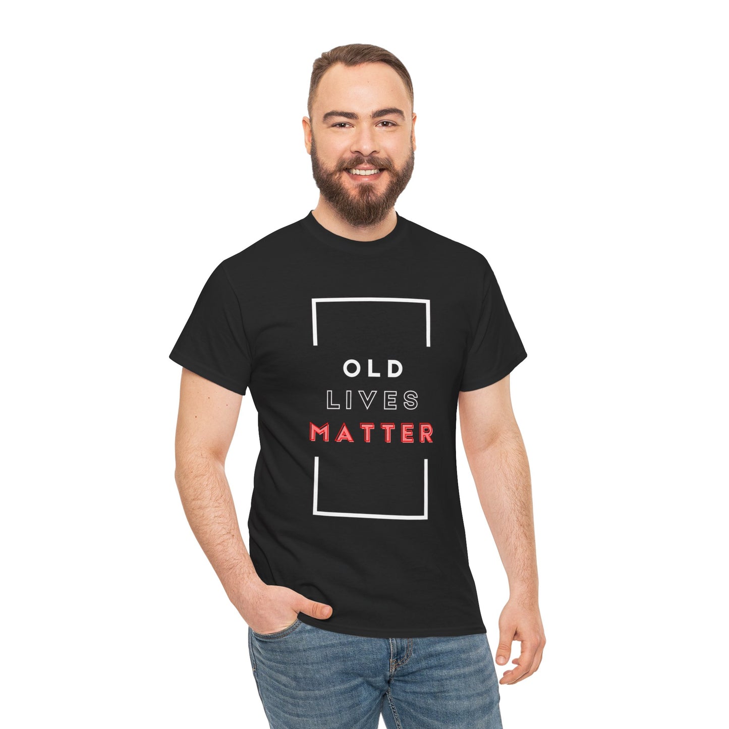 Old Lives Matter Heavy Cotton Tee