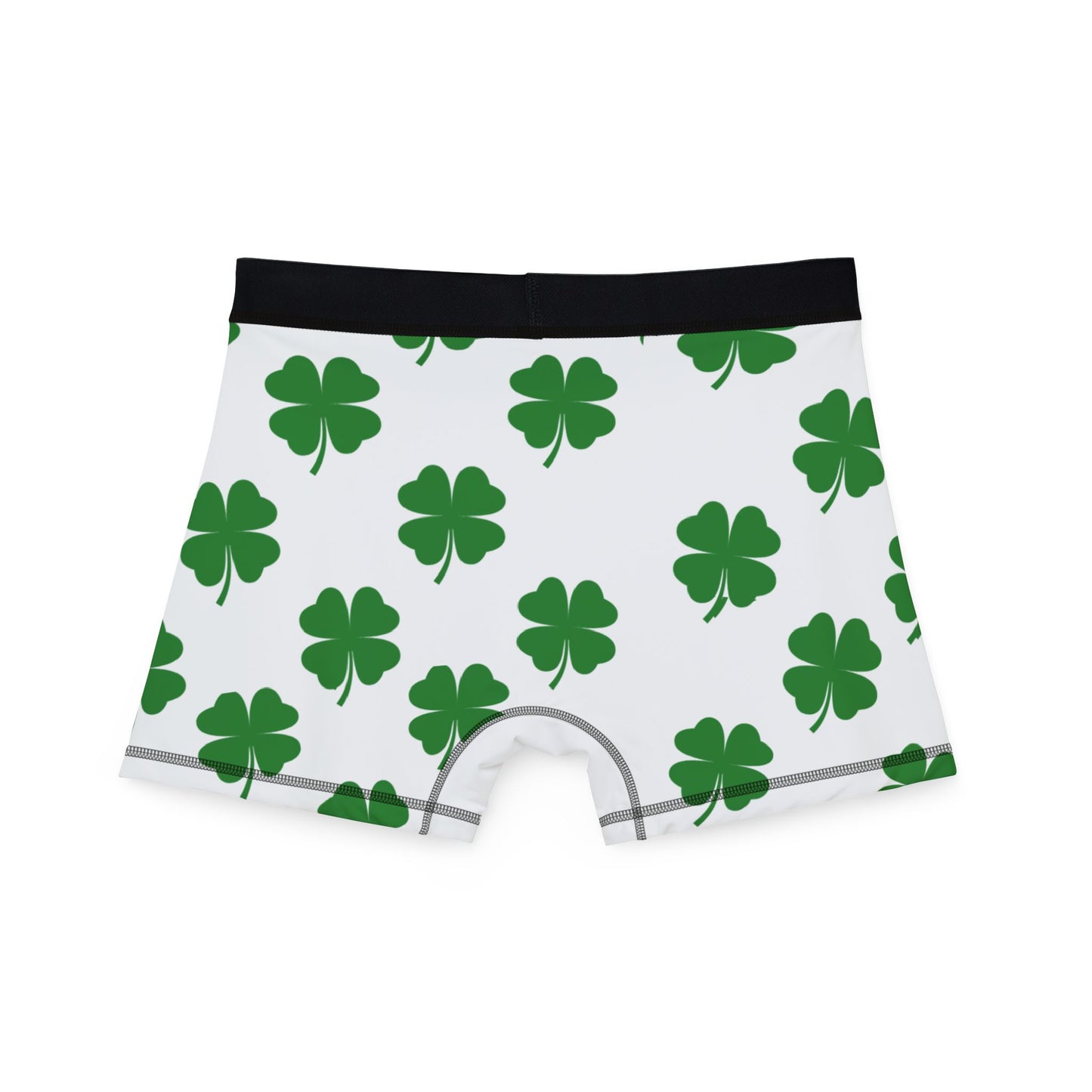 St. Patrick's Day Boxers - Let's Get Lucky Shamrock Men's Underwear