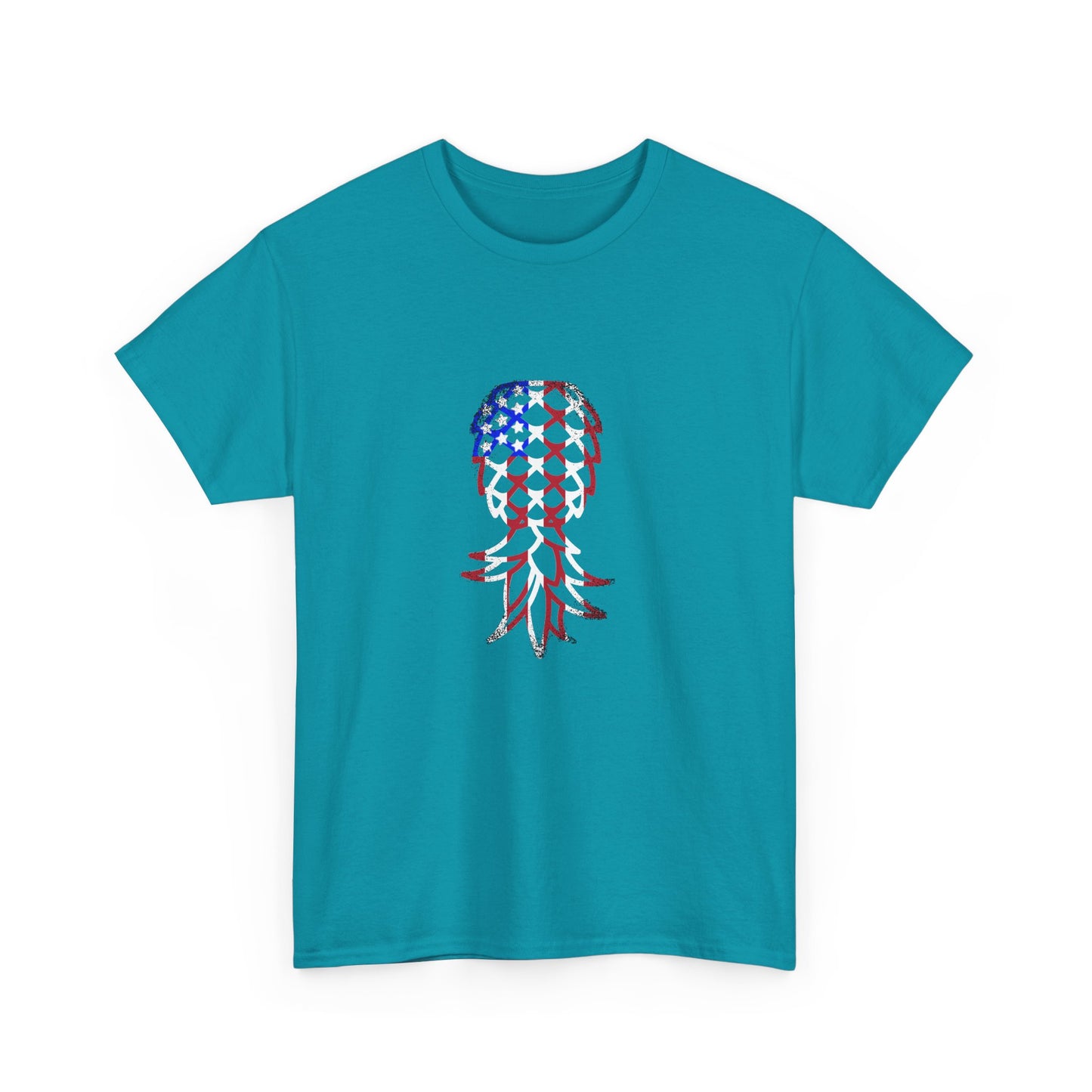Patriotic Upside-down Pineapple Shirt