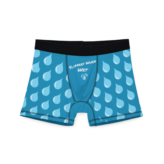 Slippery When Wet, Men's Boxer Briefs