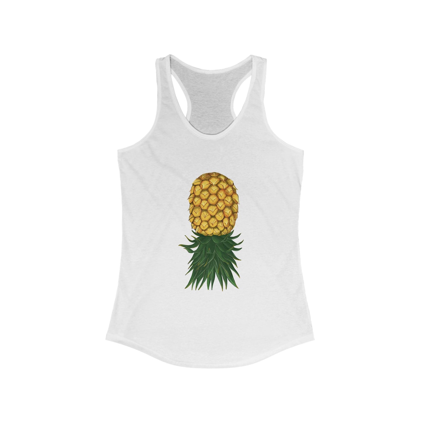 Upside-down Pineapple Women's racerback tank top