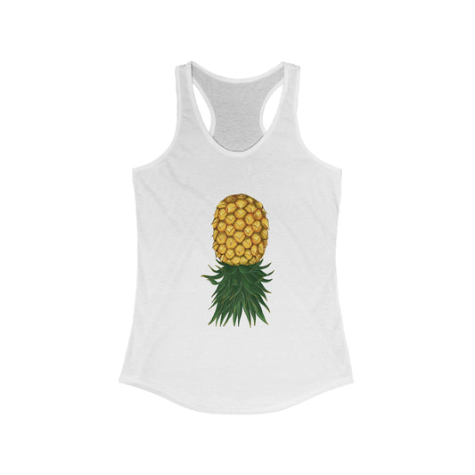 Upside-down Pineapple Women's racerback tank top