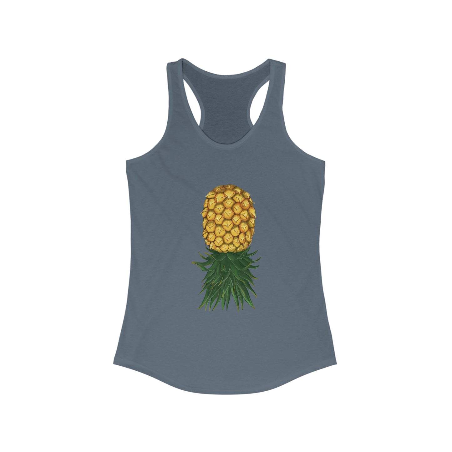 Upside-down Pineapple Women's racerback tank top