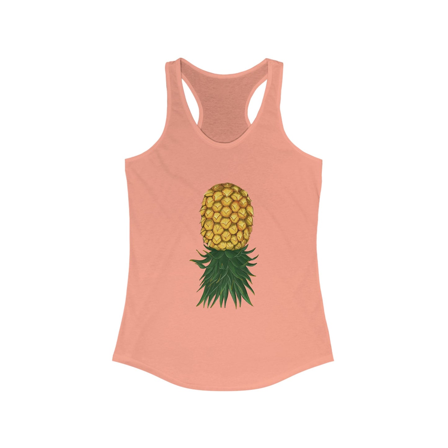 Upside-down Pineapple Women's racerback tank top