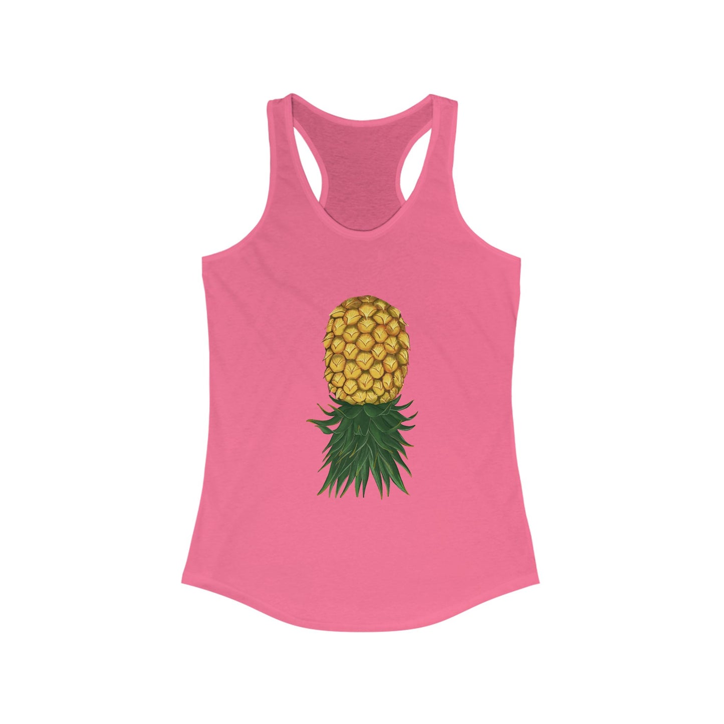 Upside-down Pineapple Women's racerback tank top