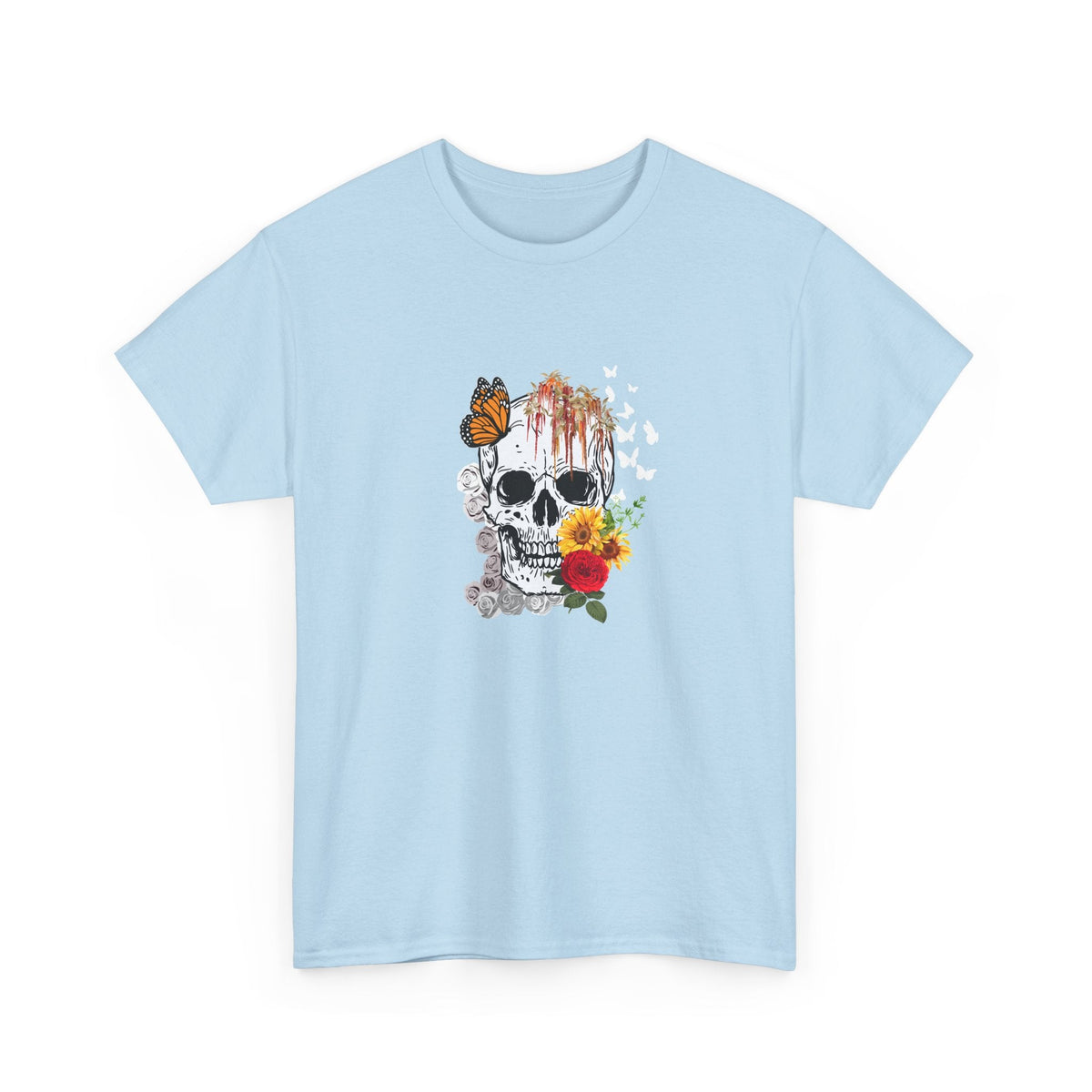 Skull and Flowers Shirt