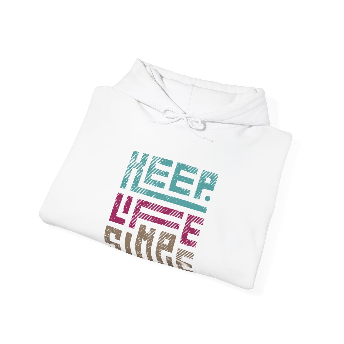 Keep Life Simple Geometric Hoodie