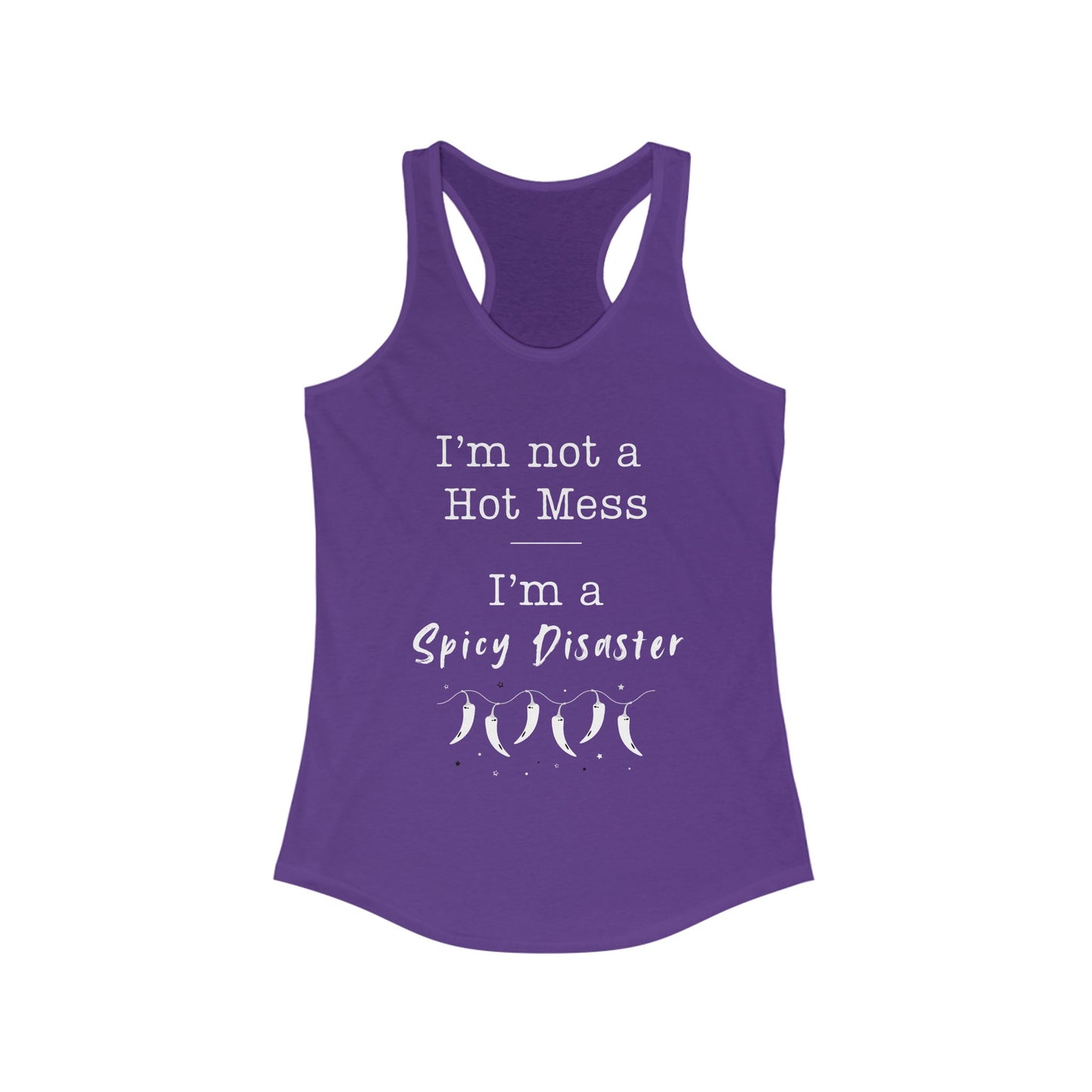 Spicy Disaster Women's Racerback Tank