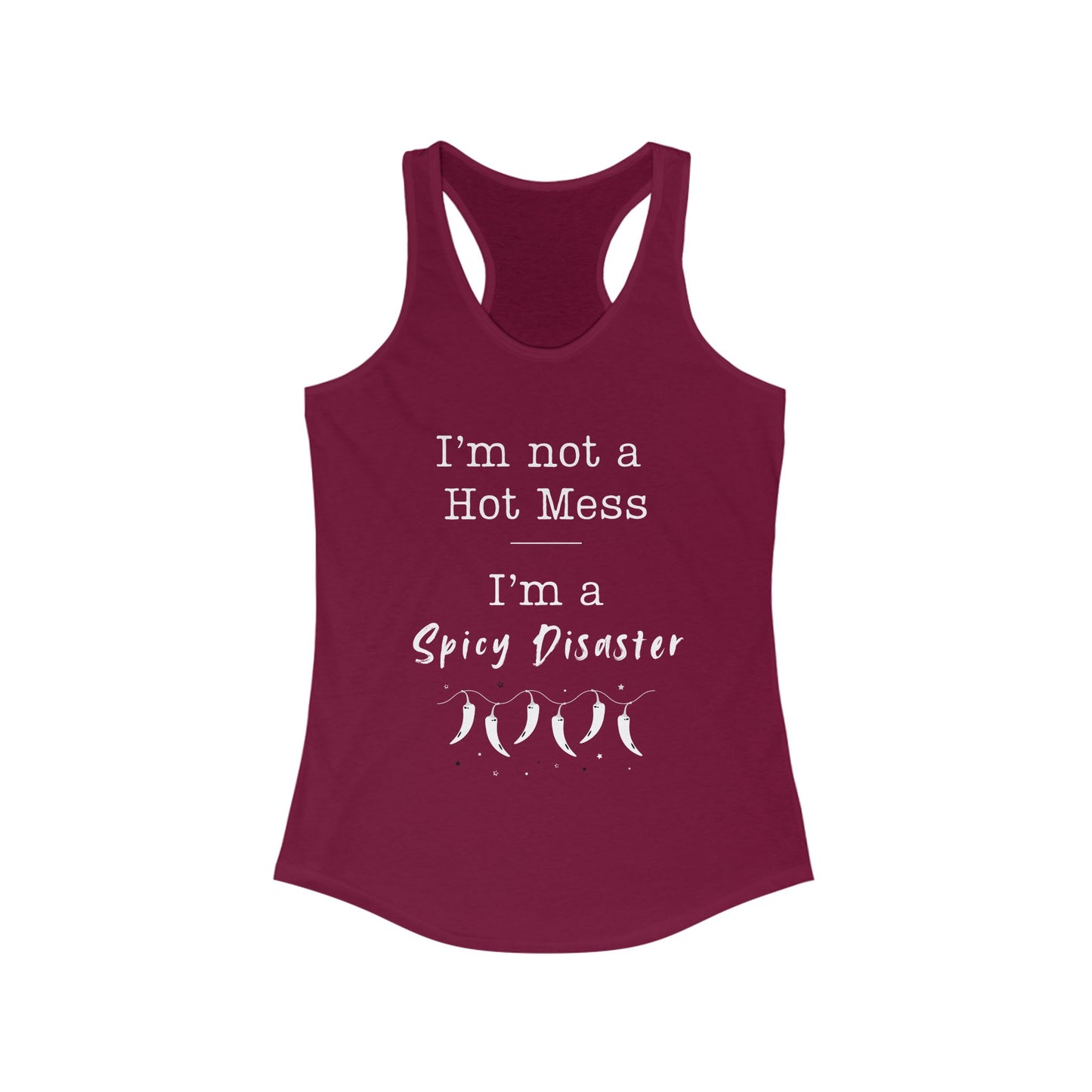 Spicy Disaster Women's Racerback Tank