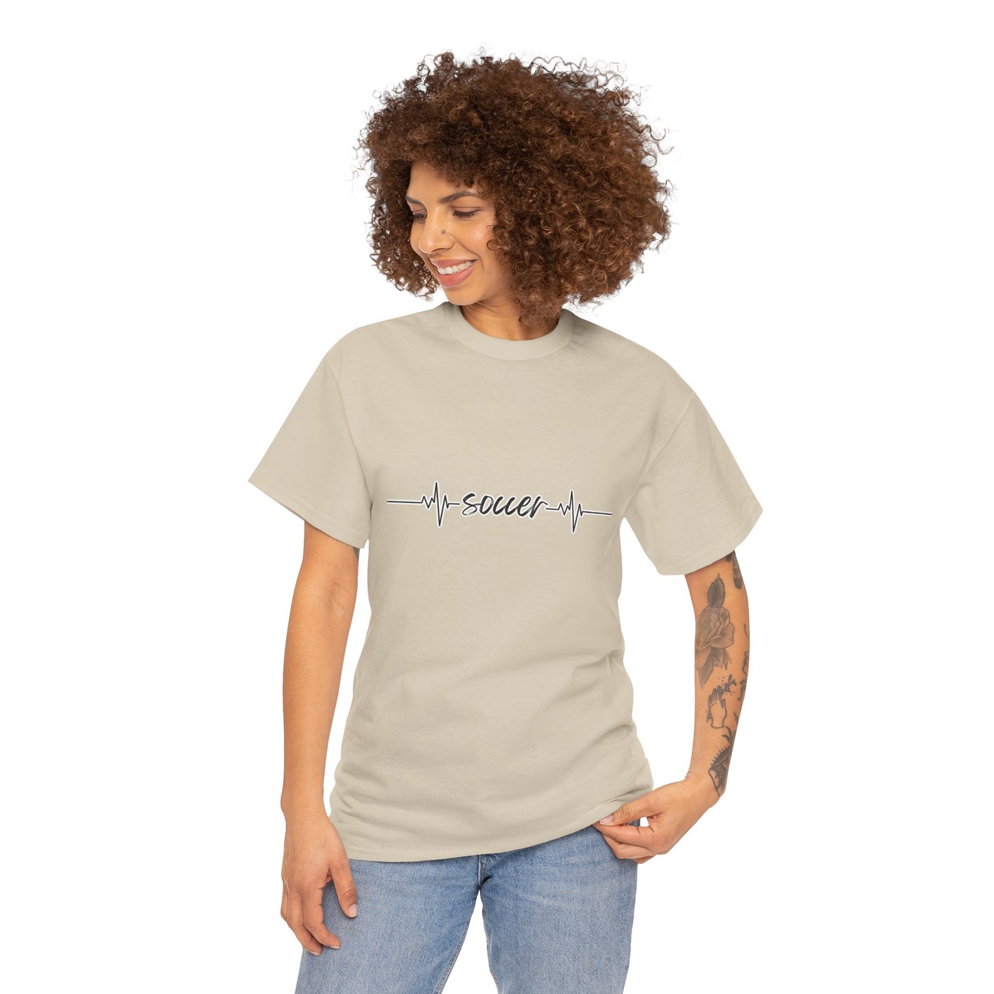 Soccer Heartbeat T-Shirt