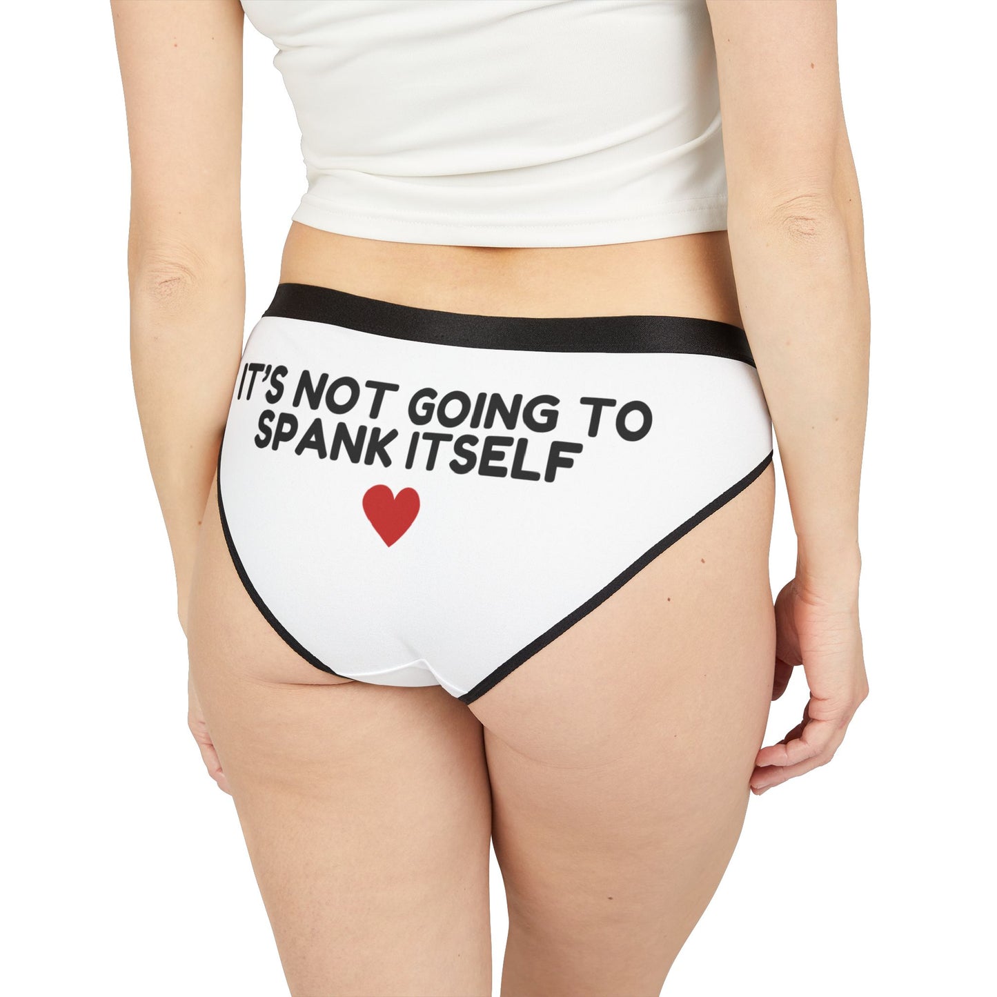 Not Going to Spank Itself, Playful Women's Bikini Panties