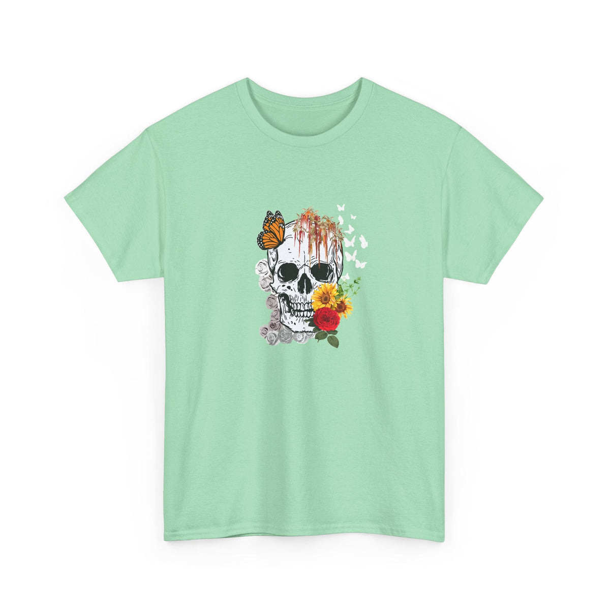 Skull and Flowers Shirt