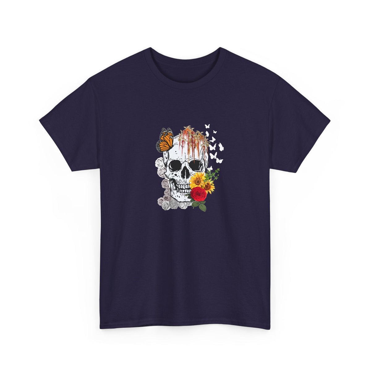 Skull and Flowers Shirt