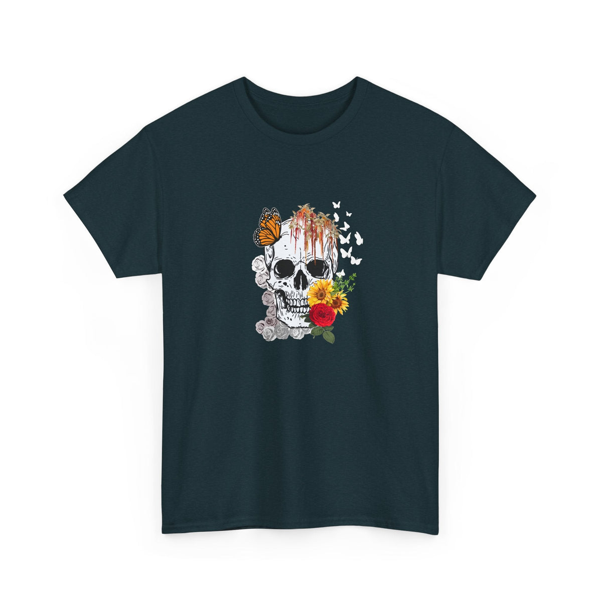 Skull and Flowers Shirt