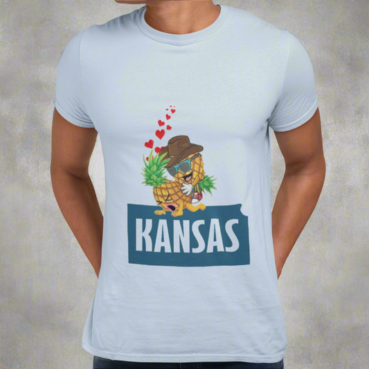 Kansas Pineapple Love T-Shirt