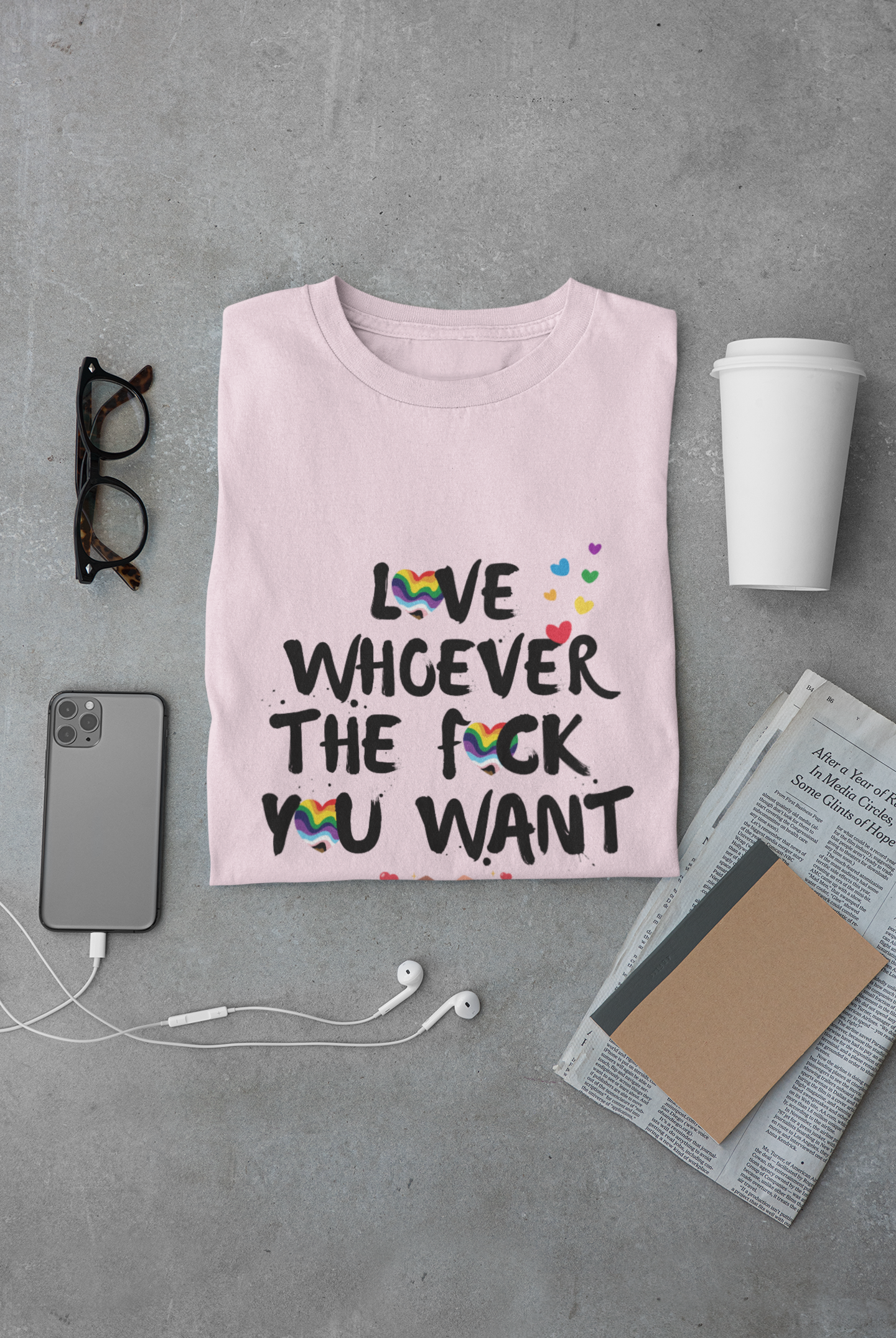 Love Whoever You Want Tee | Pride Shirt