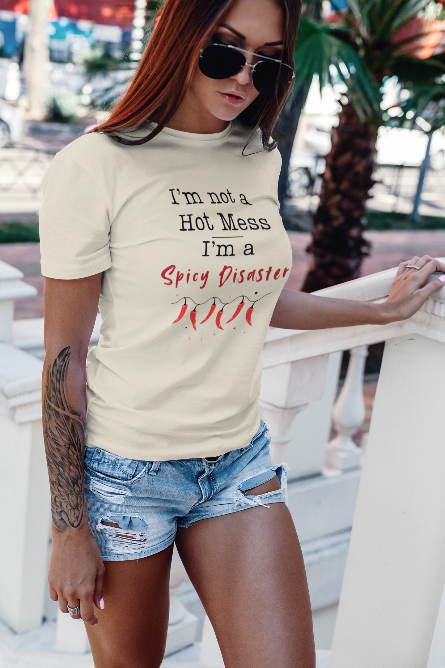 Hot Mess, Spicy Disaster Tee