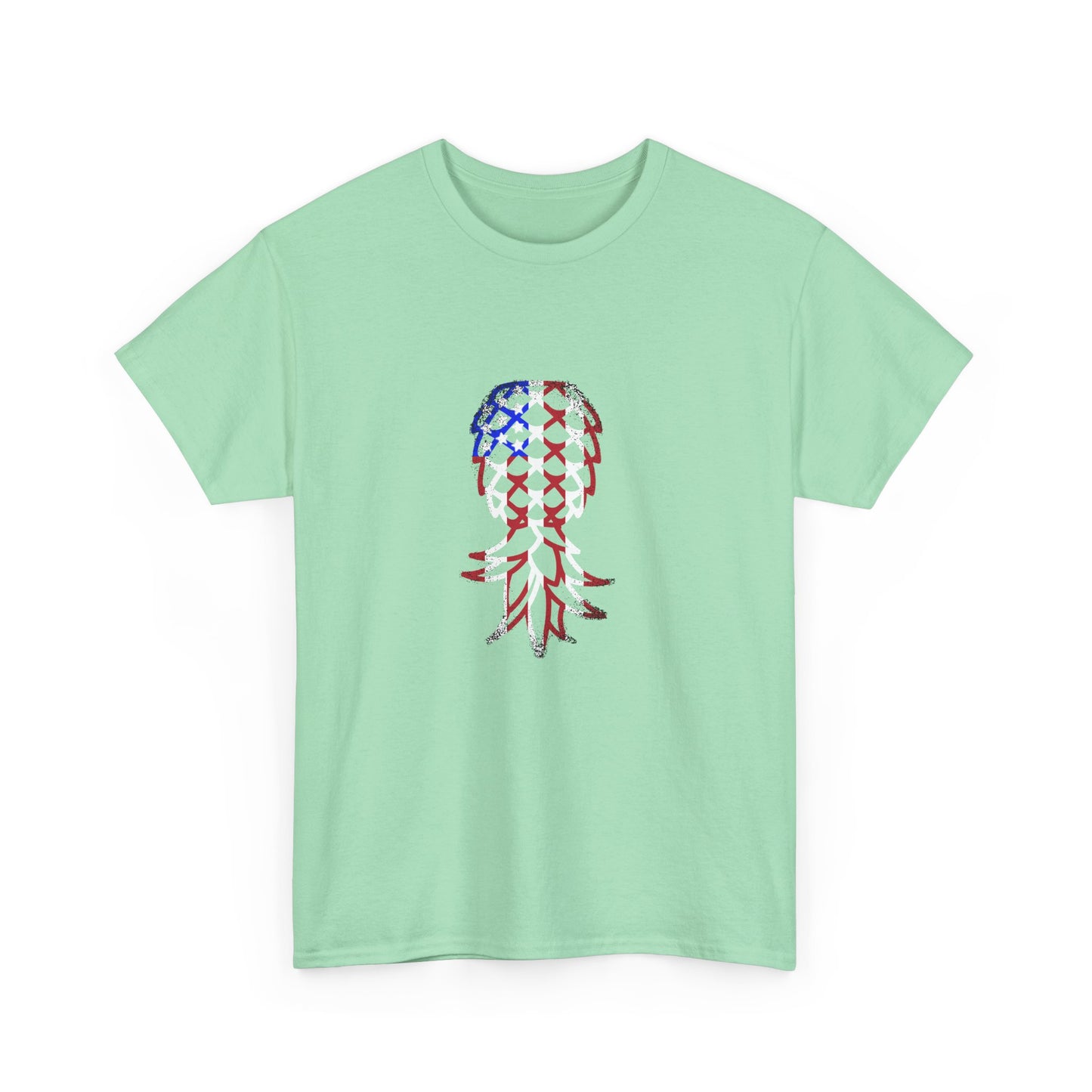 Patriotic Upside-down Pineapple Shirt