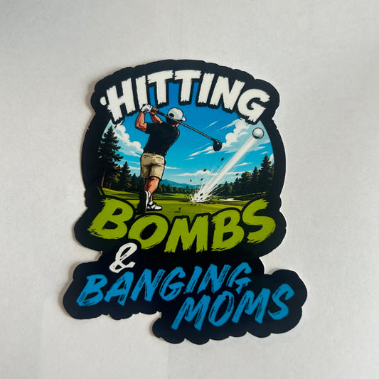 Hitting Bombs Sticker
