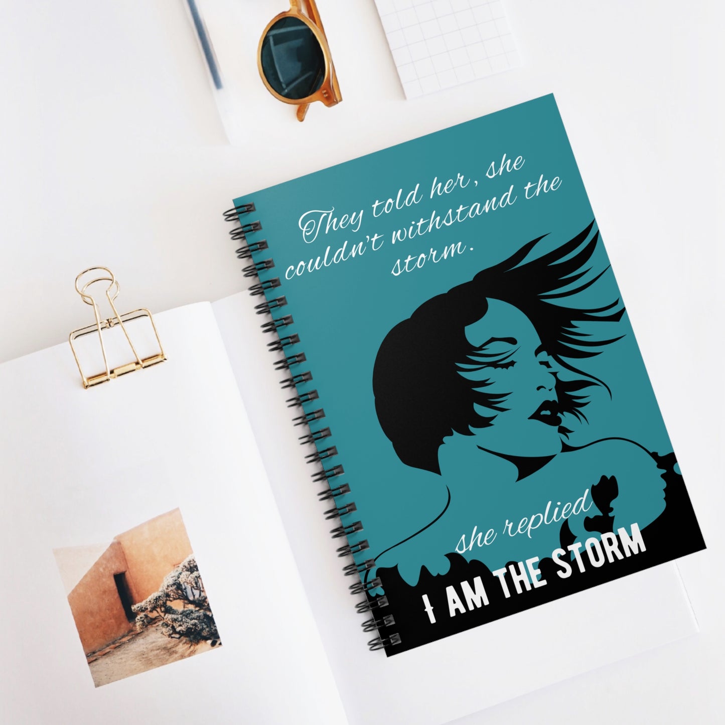 I am the Storm - Spiral Notebook