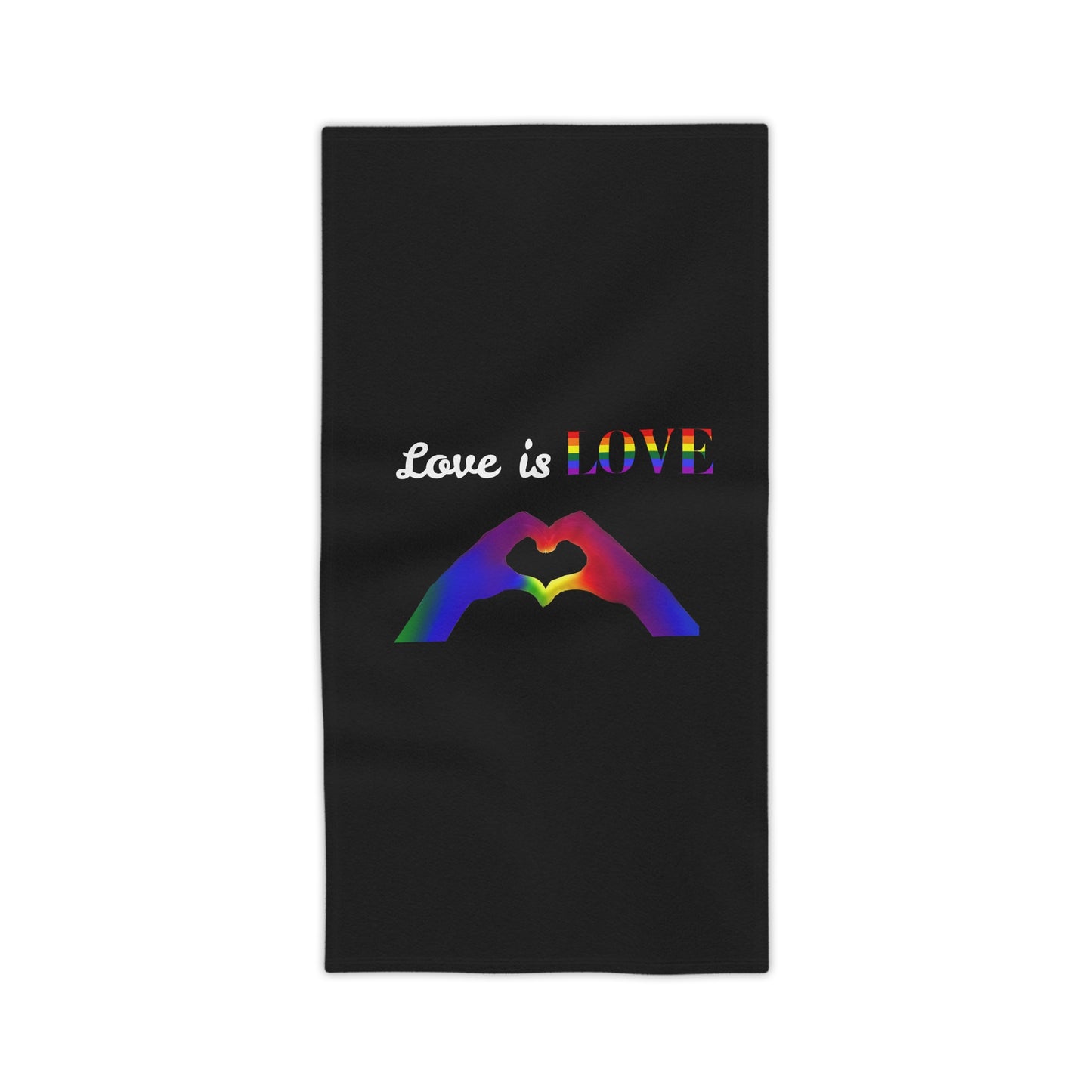 Rainbow Love Beach Towels