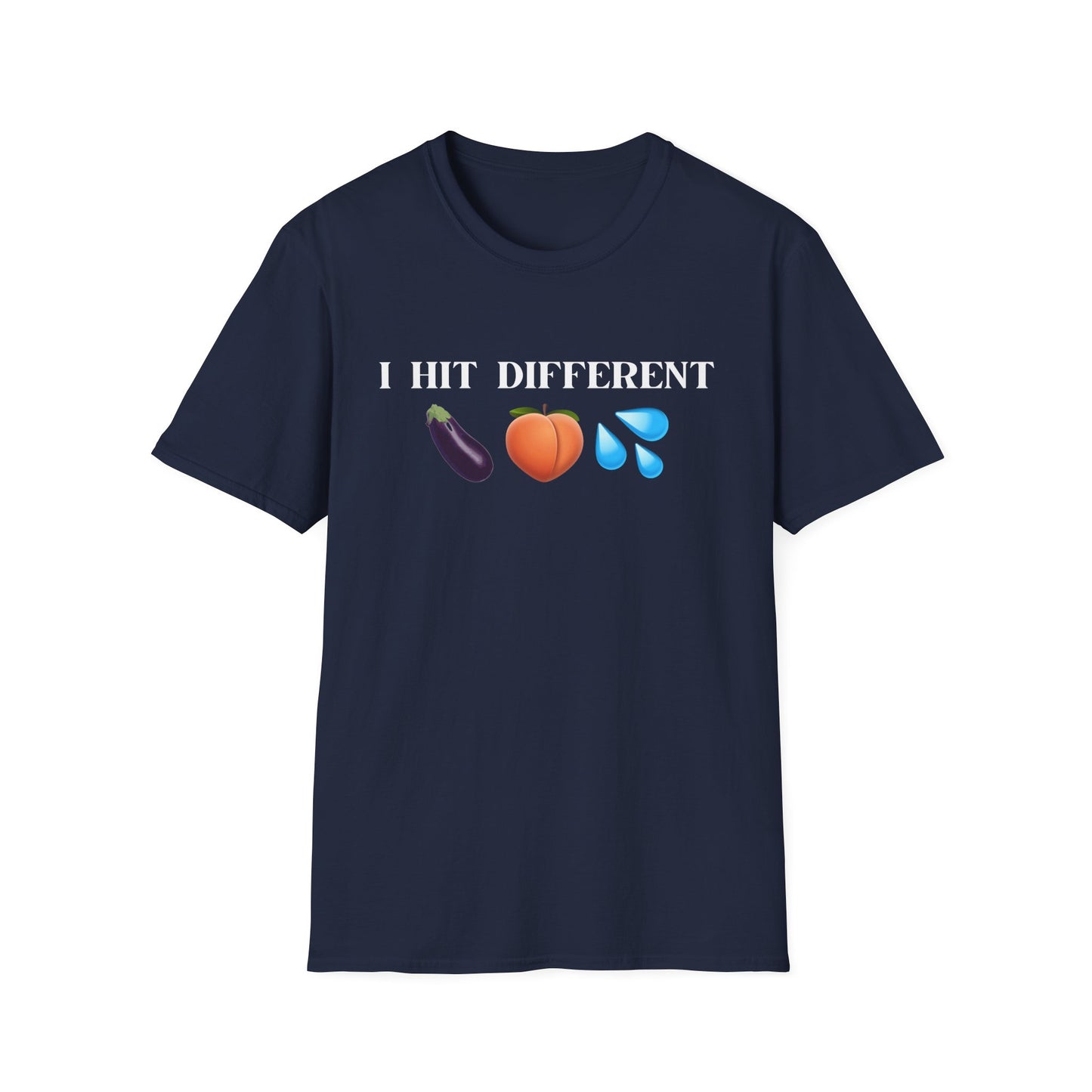 I Hit Different, Emoji T-Shirt