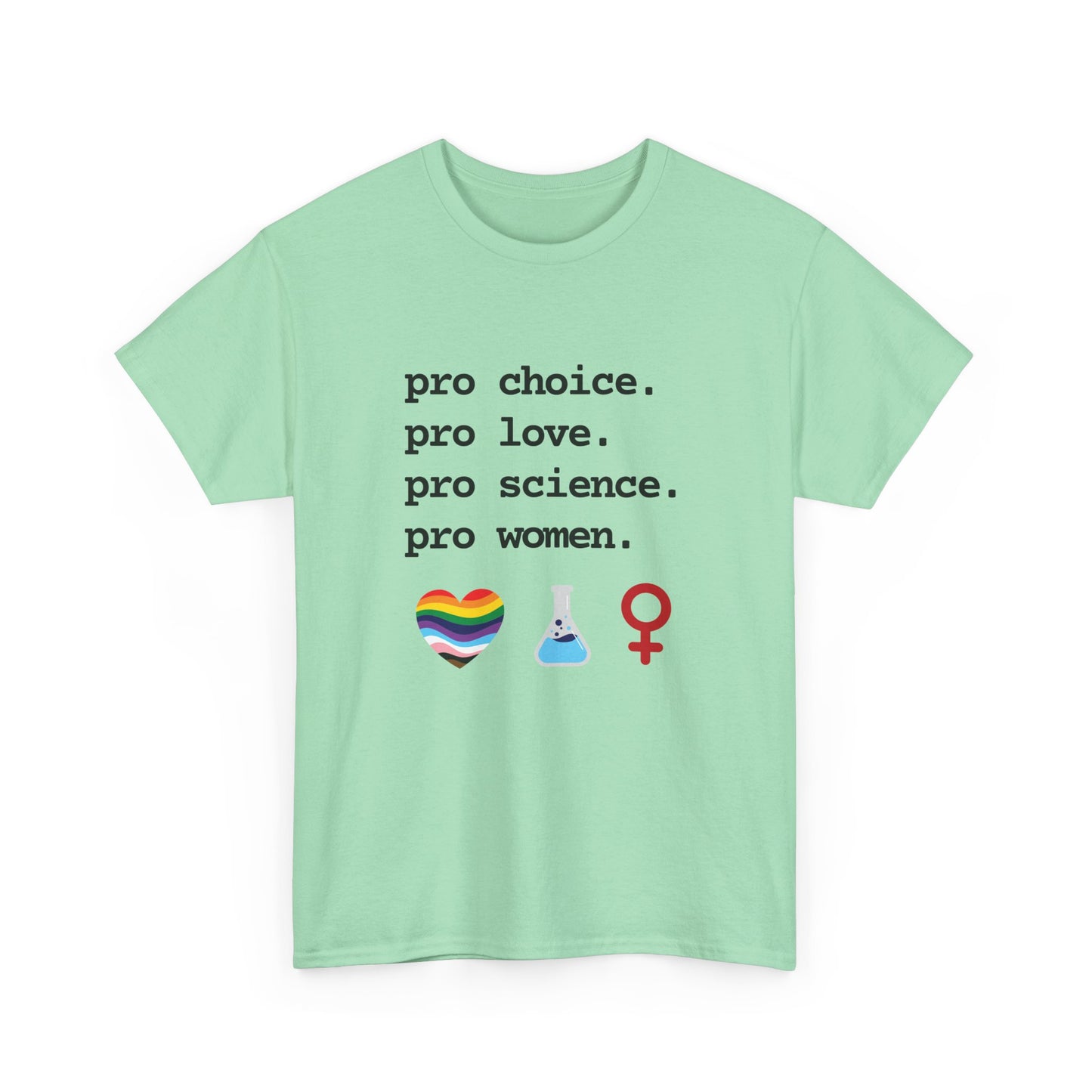 Pro Everything Unisex Heavy Cotton Tee - Love & Science Graphic Shirt