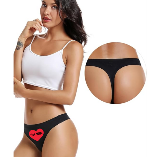 Naughty Panties - Black Women's Thongs