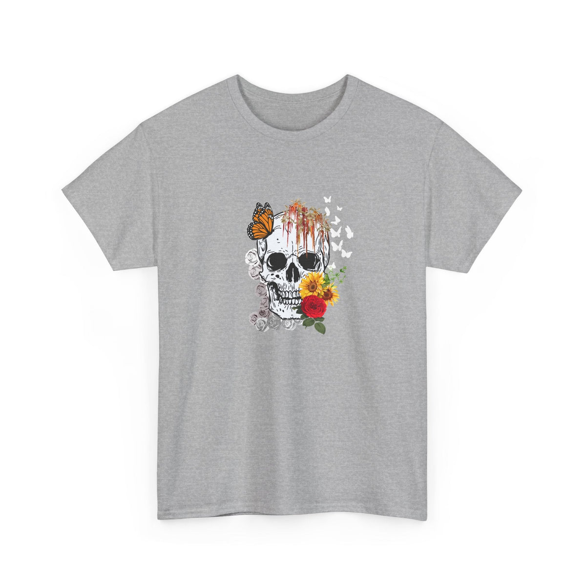 Skull and Flowers Shirt