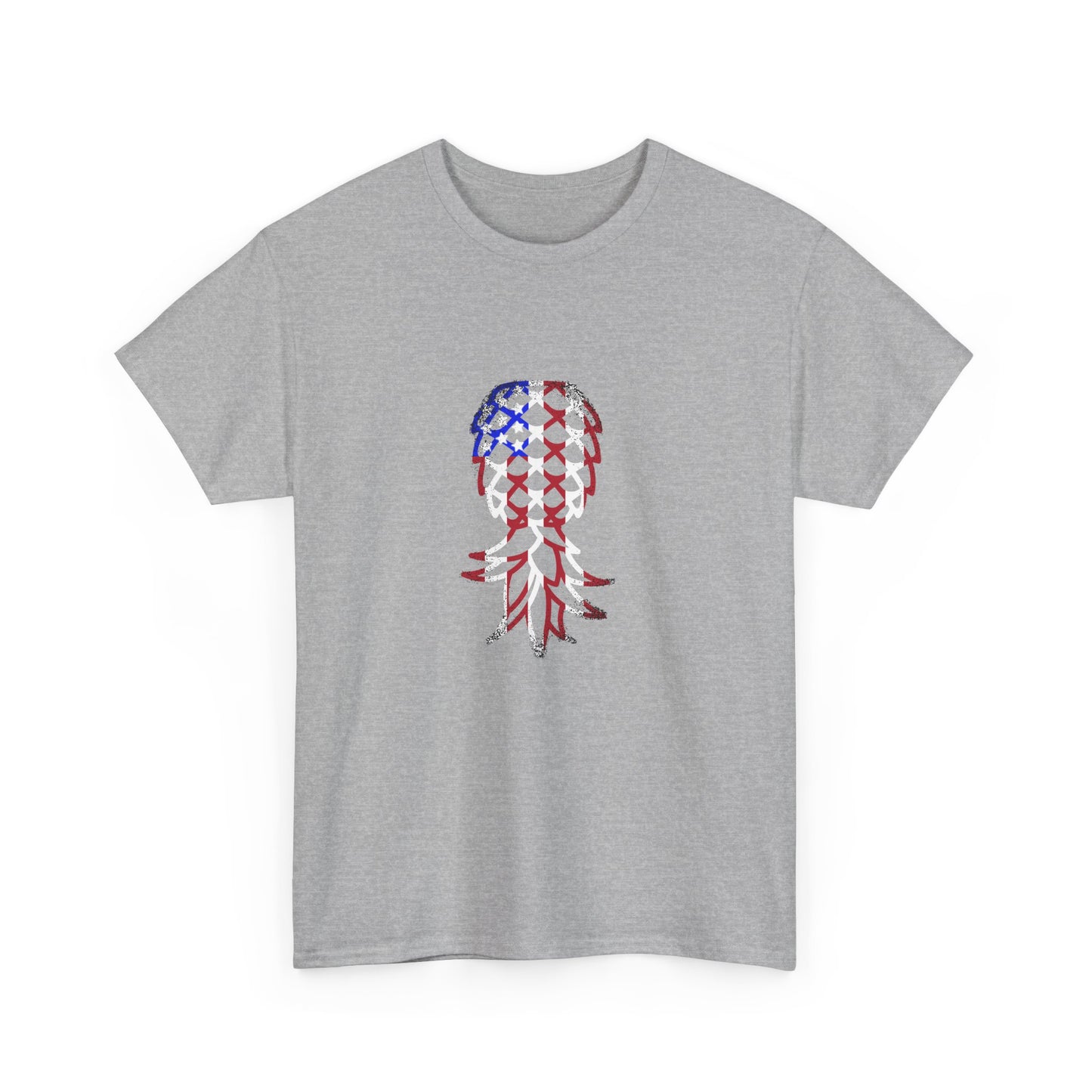 Patriotic Upside-down Pineapple Shirt