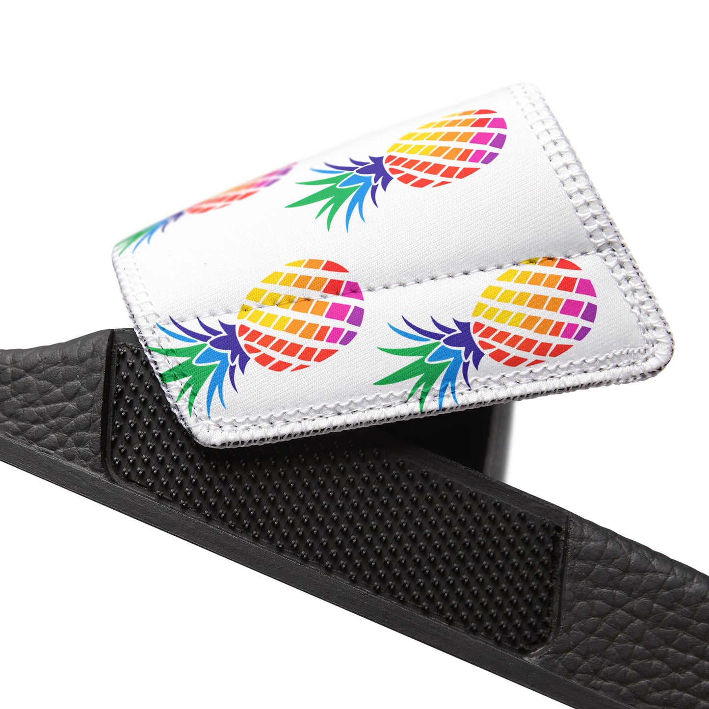 Women's Pineapple Slides- Fun Summer Footwear