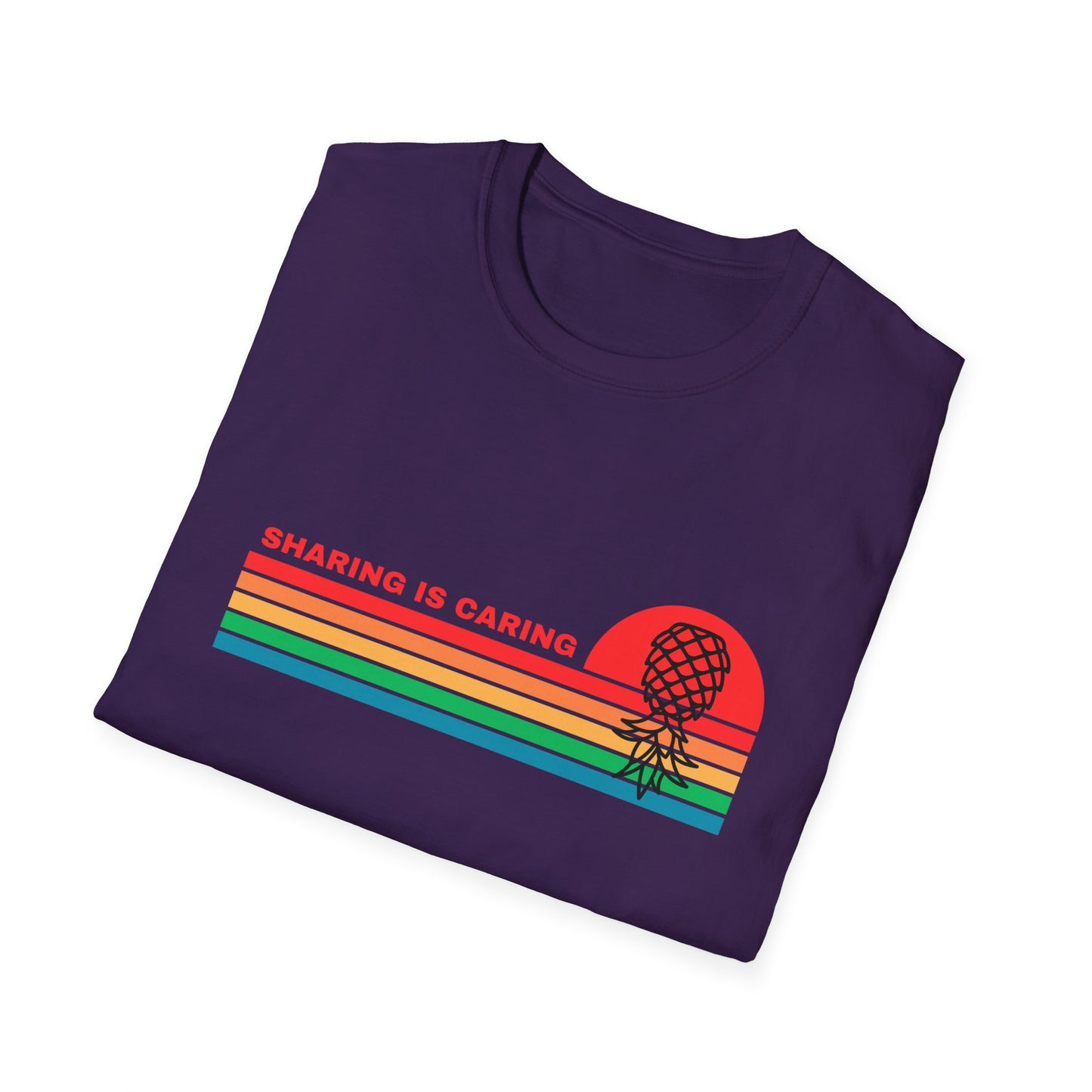 Sharing is Caring Rainbow T-Shirt