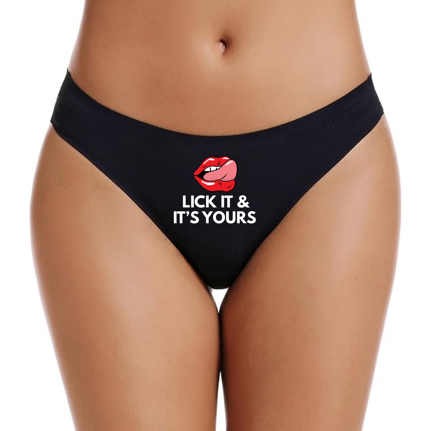 Naughty Panties - Black Women's Thongs