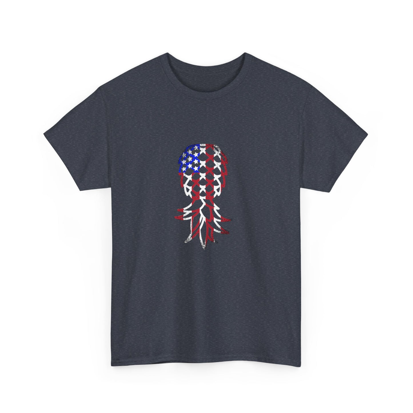 Patriotic Upside-down Pineapple Shirt
