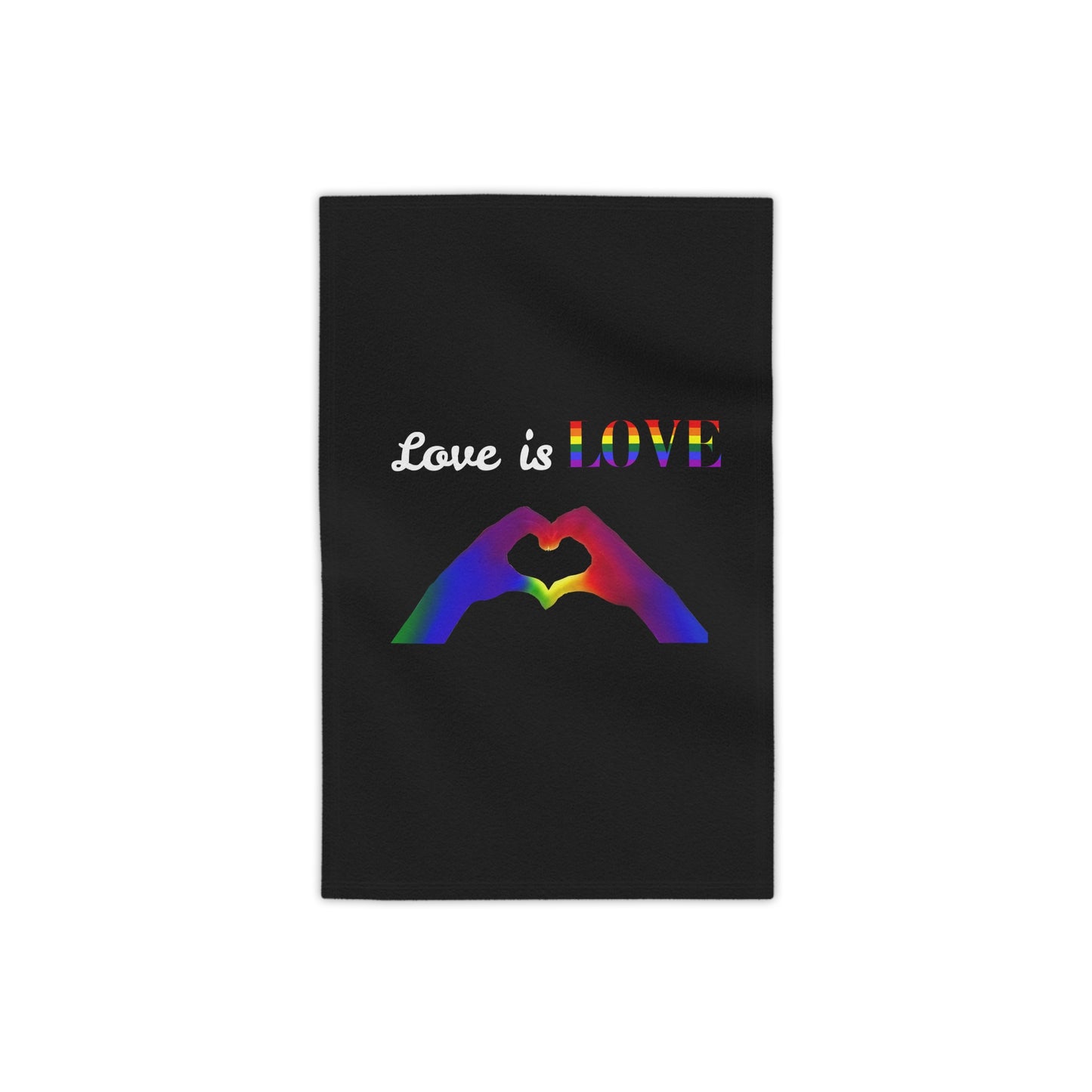 Rainbow Love Beach Towels