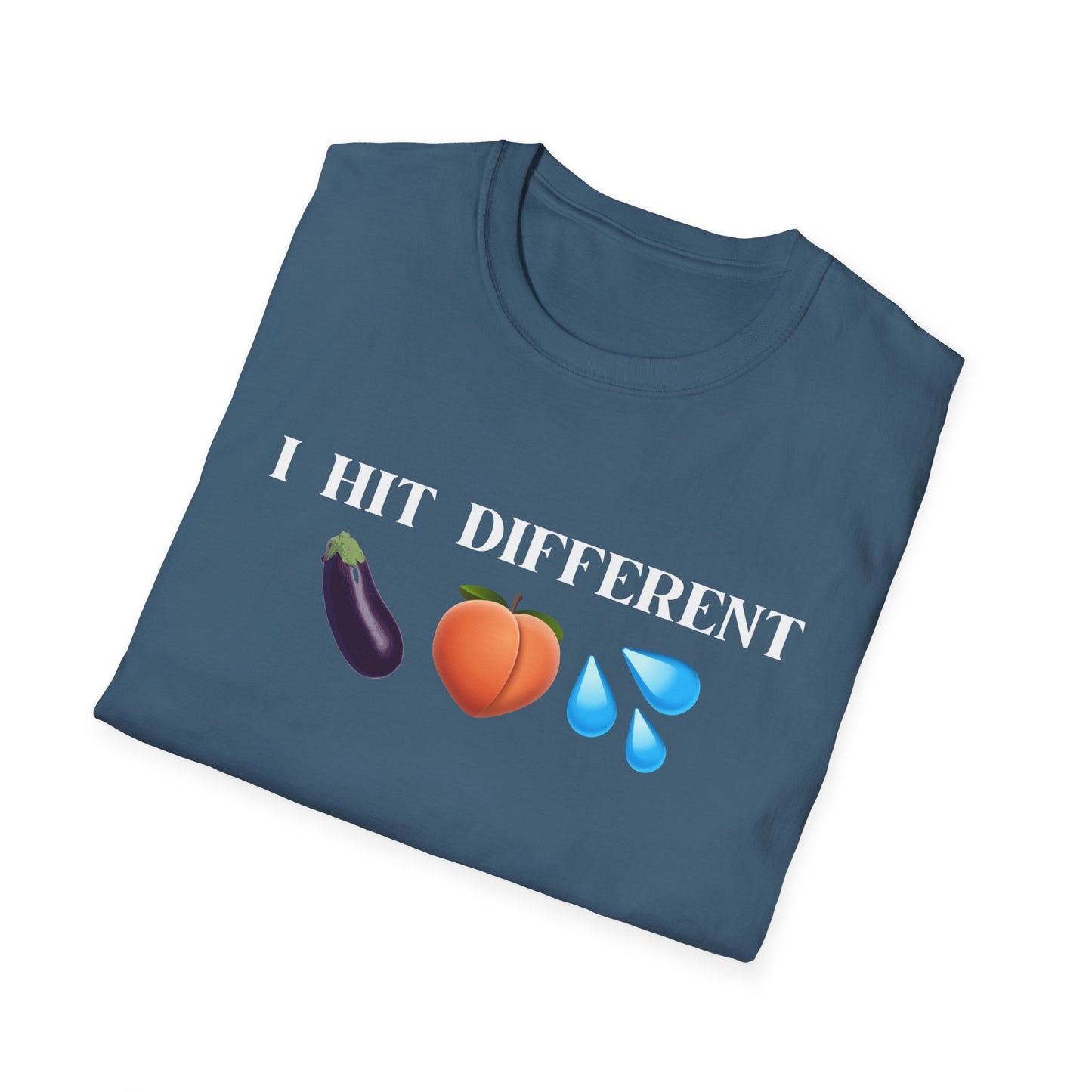 I Hit Different, Emoji T-Shirt