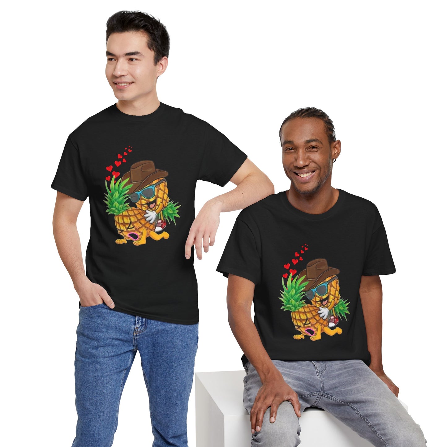 Pineapples Kansas Unisex Heavy Cotton T-Shirt