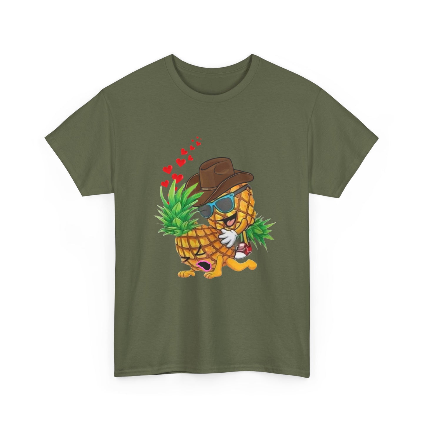 Pineapples Kansas Unisex Heavy Cotton T-Shirt