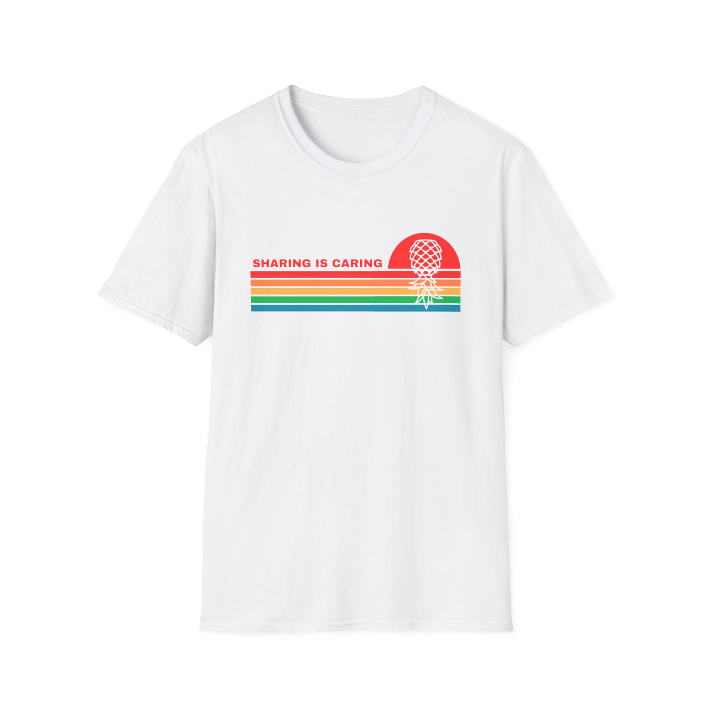 Sharing is Caring Rainbow T-Shirt