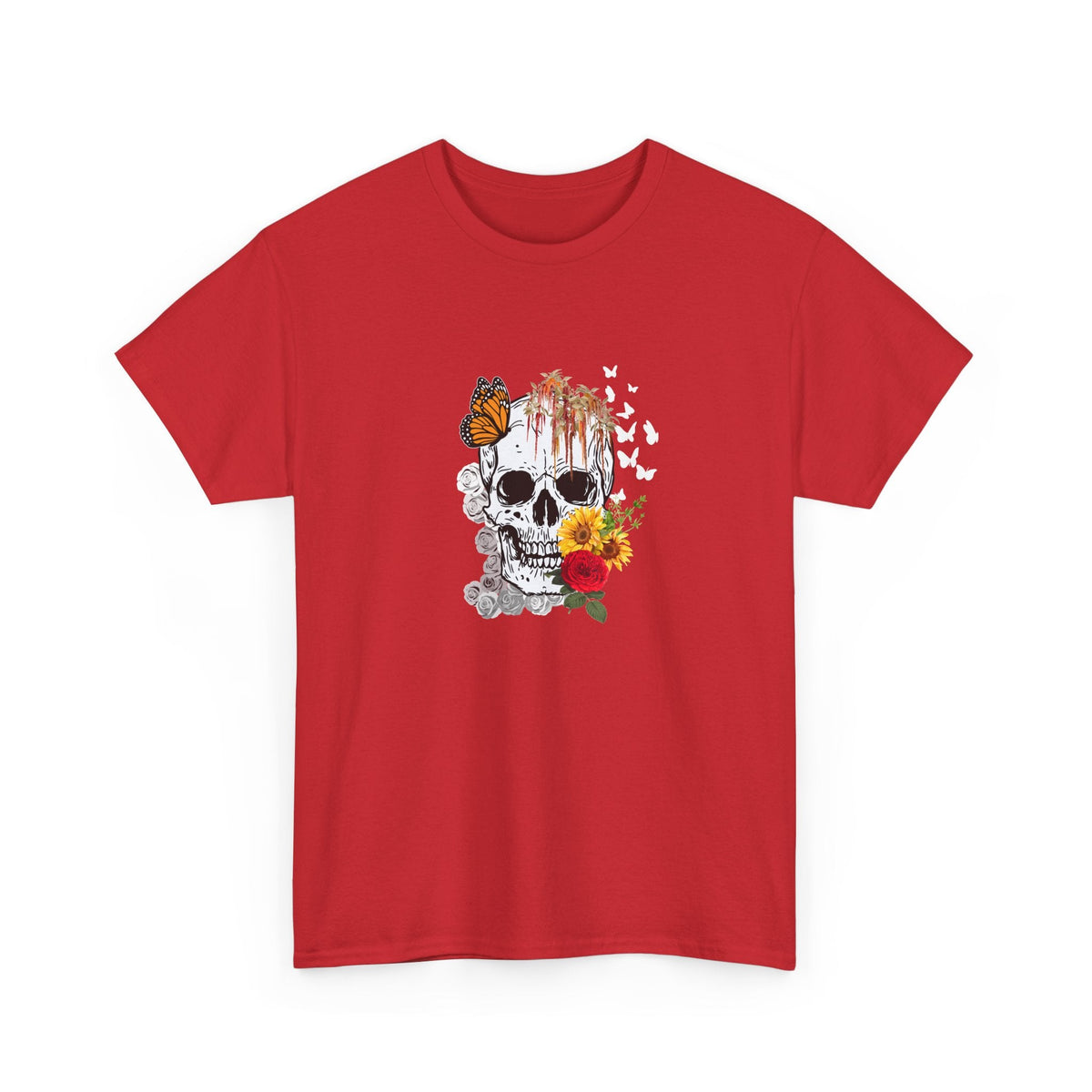 Skull and Flowers Shirt