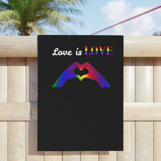 Rainbow Love Beach Towels