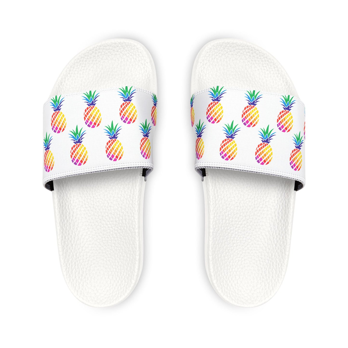 Women's Pineapple Slides- Fun Summer Footwear