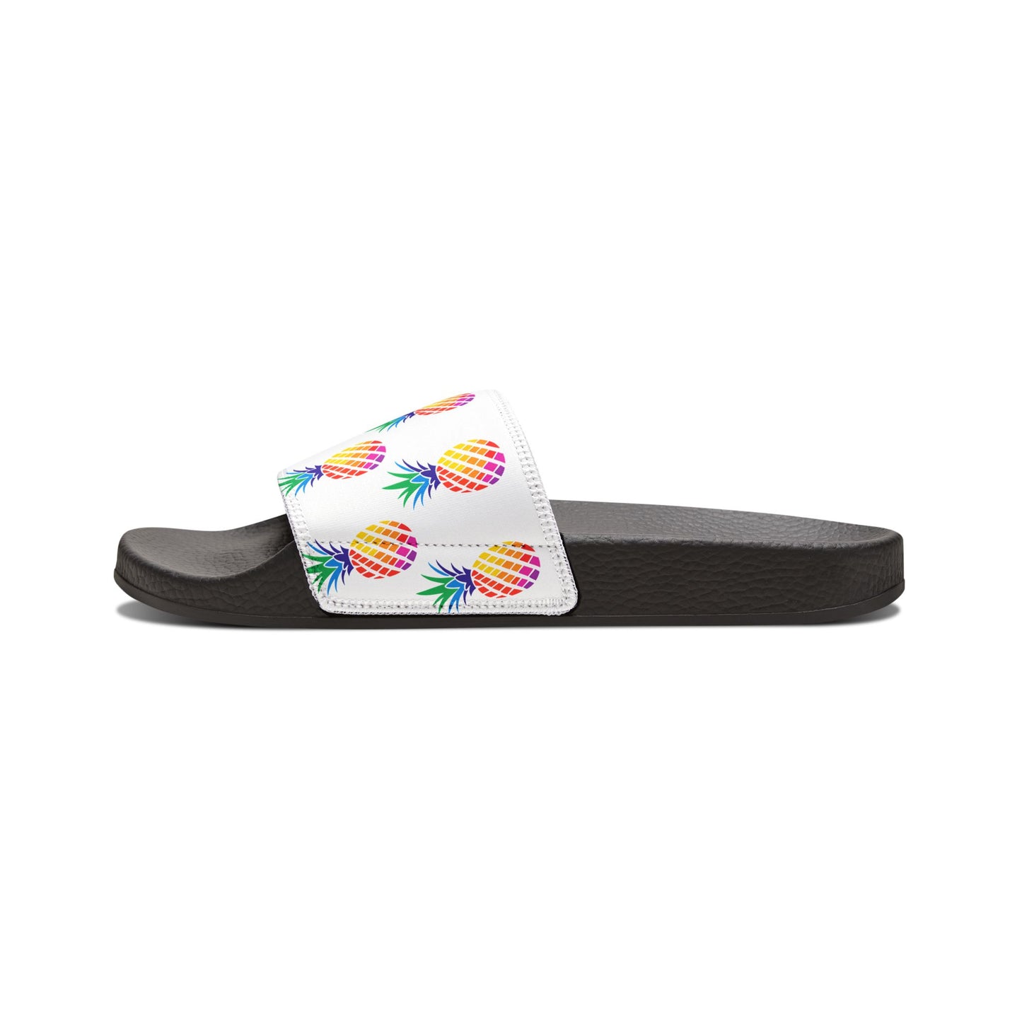 Women's Pineapple Slides- Fun Summer Footwear