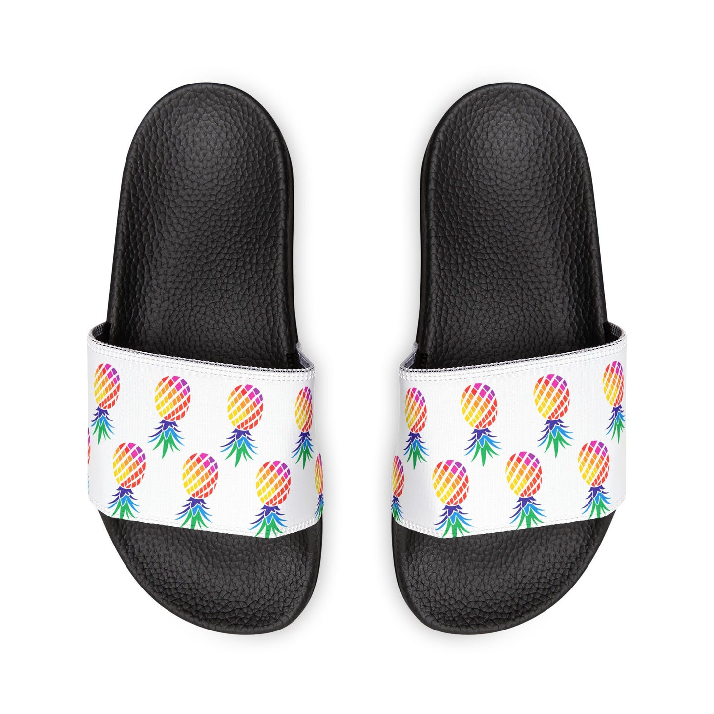 Women's Pineapple Slides- Fun Summer Footwear