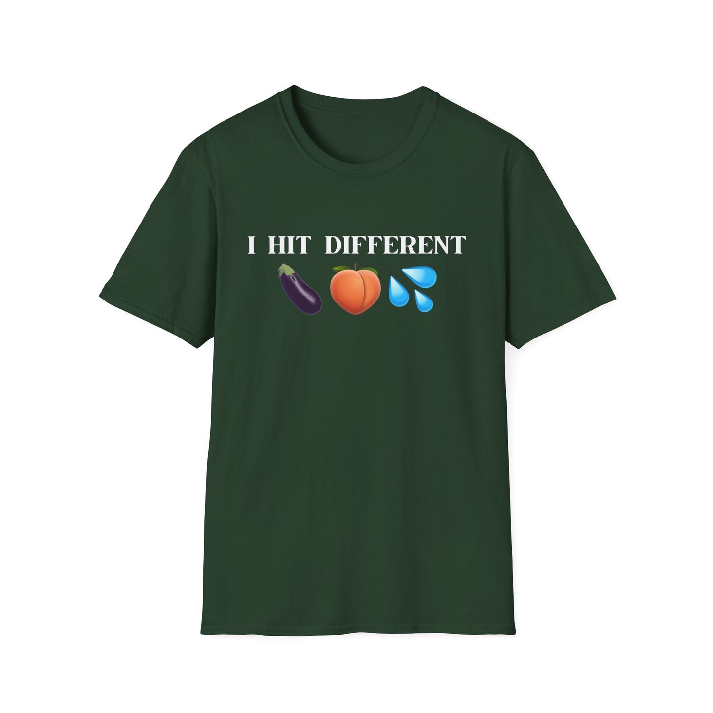 I Hit Different, Emoji T-Shirt