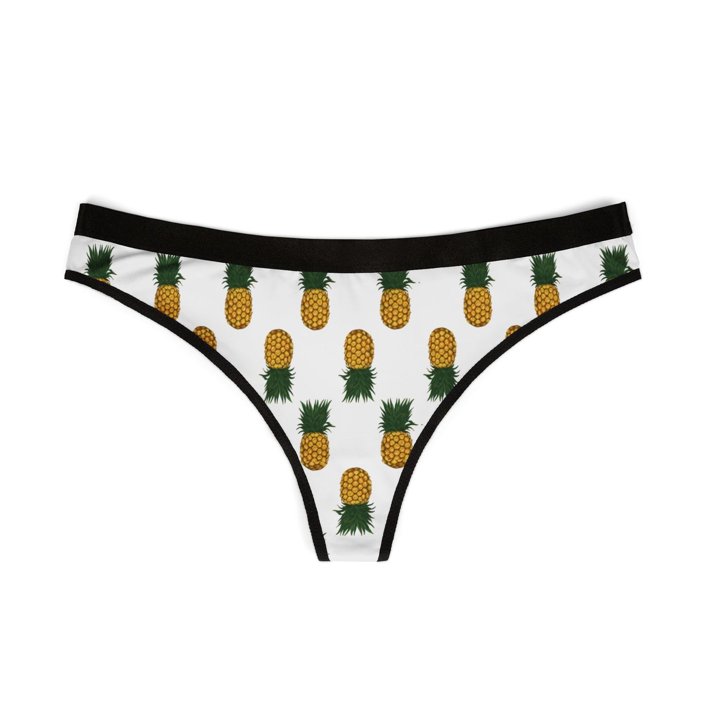 Pineapple Women's Thongs, Fun Underwear